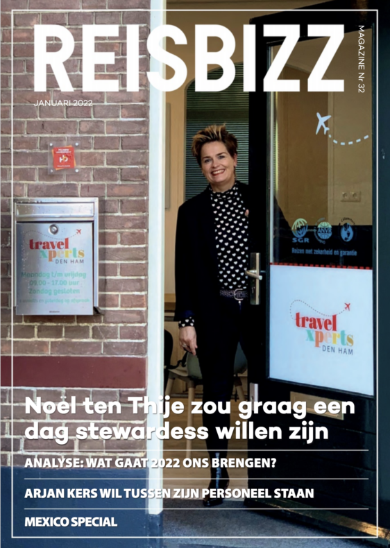 Cover Reisbizz jan 2022 - In de media