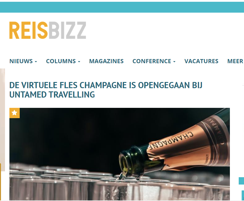 Reisbizz, reisadvies, in de media