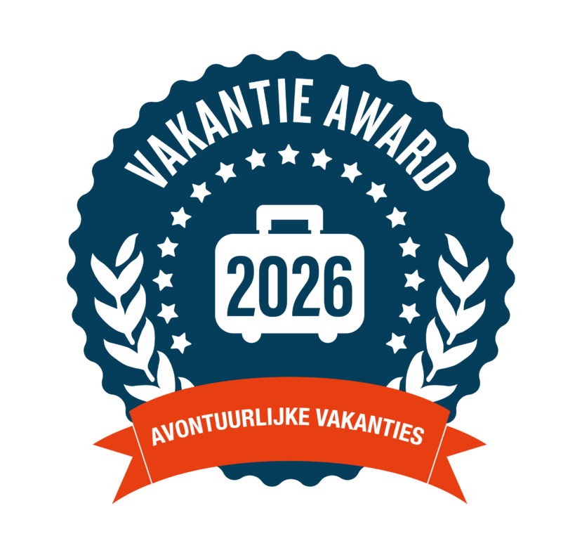 Winnar Vakantieaward 2026 Avontuurlijke Vakanties