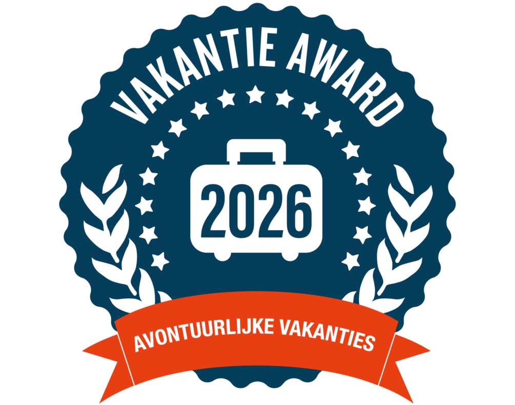 Winnar Vakantieaward 2026 Avontuurlijke Vakanties