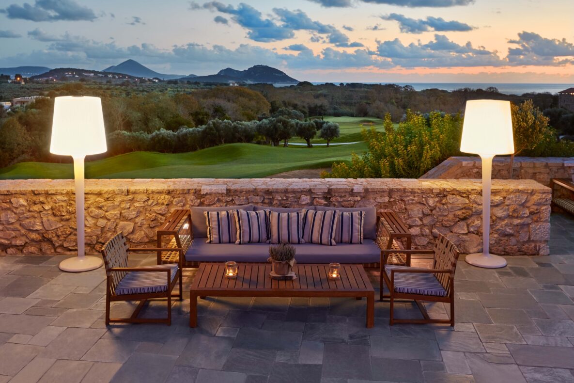 Luxury Collection Resort Costa Navarino,Griekenland,Flame restaurand and bar