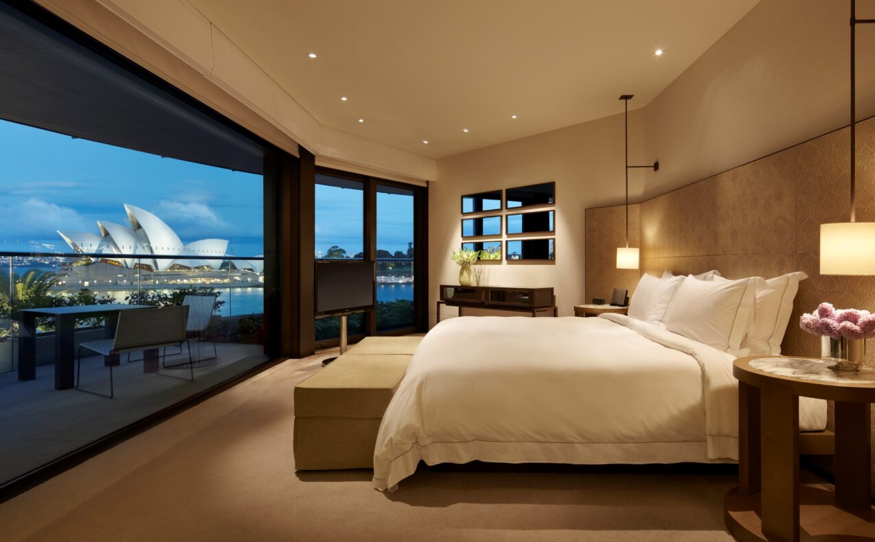 Park Hyatt Sydney,Australië,Sydney Suite Master slaapkamer