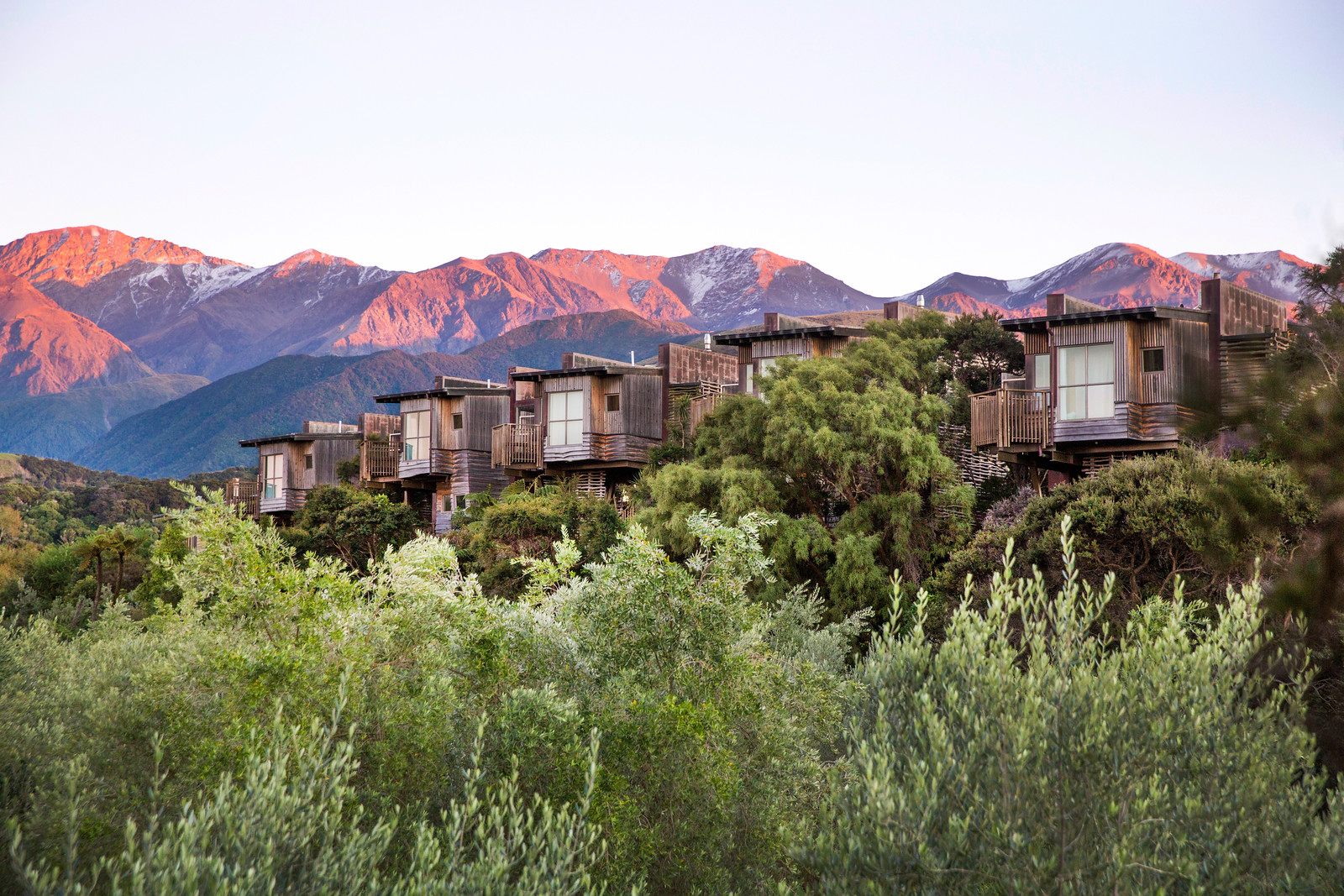 Hapuku Lodge + Treehouses,New Zealand,exterior 1