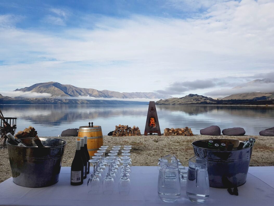 Minaret Station Alpine Lodge,New Zealand,view