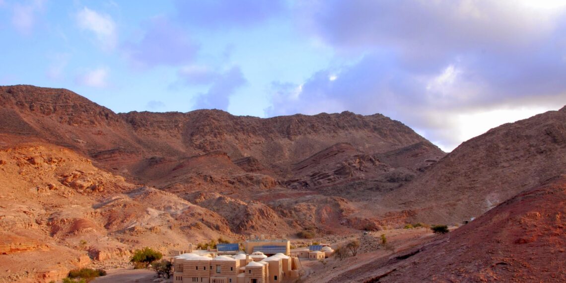 Feynan Eco Lodge,Jordanië,exterieur