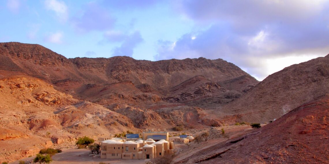 Feynan Eco Lodge,Jordanië,exterieur