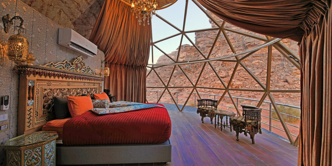 Memories Aicha Luxury Camp, Jordanië, panoramic luxury suite