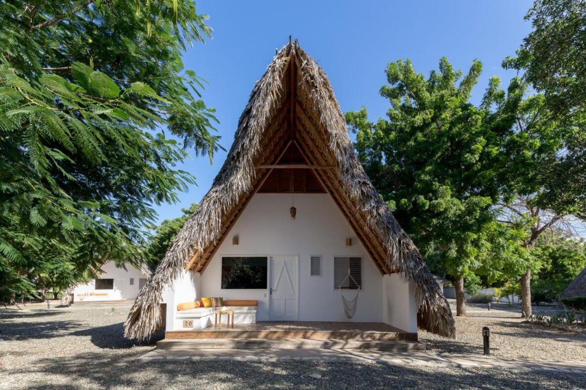 Punta Rucia Lodge,Dominicaanse Republiek,exterieur bungalow