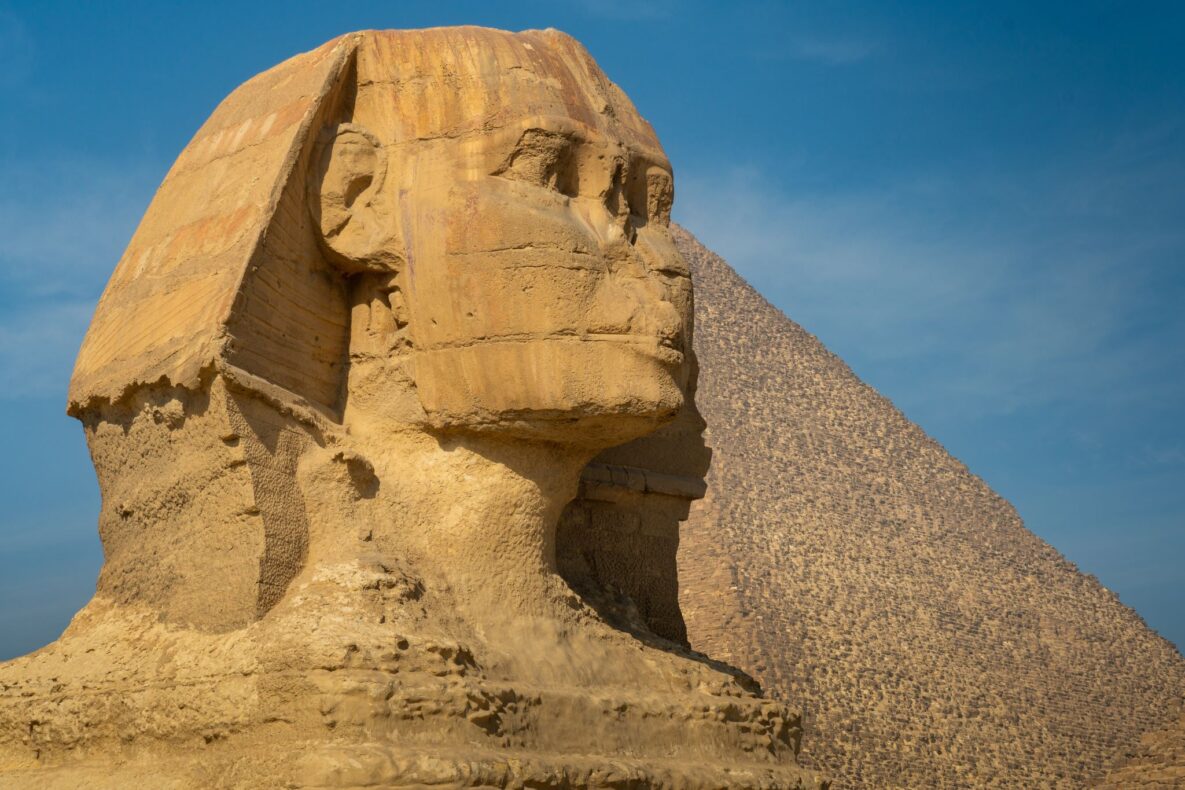 Gizeh,Egypte,sfynx van Gizeh