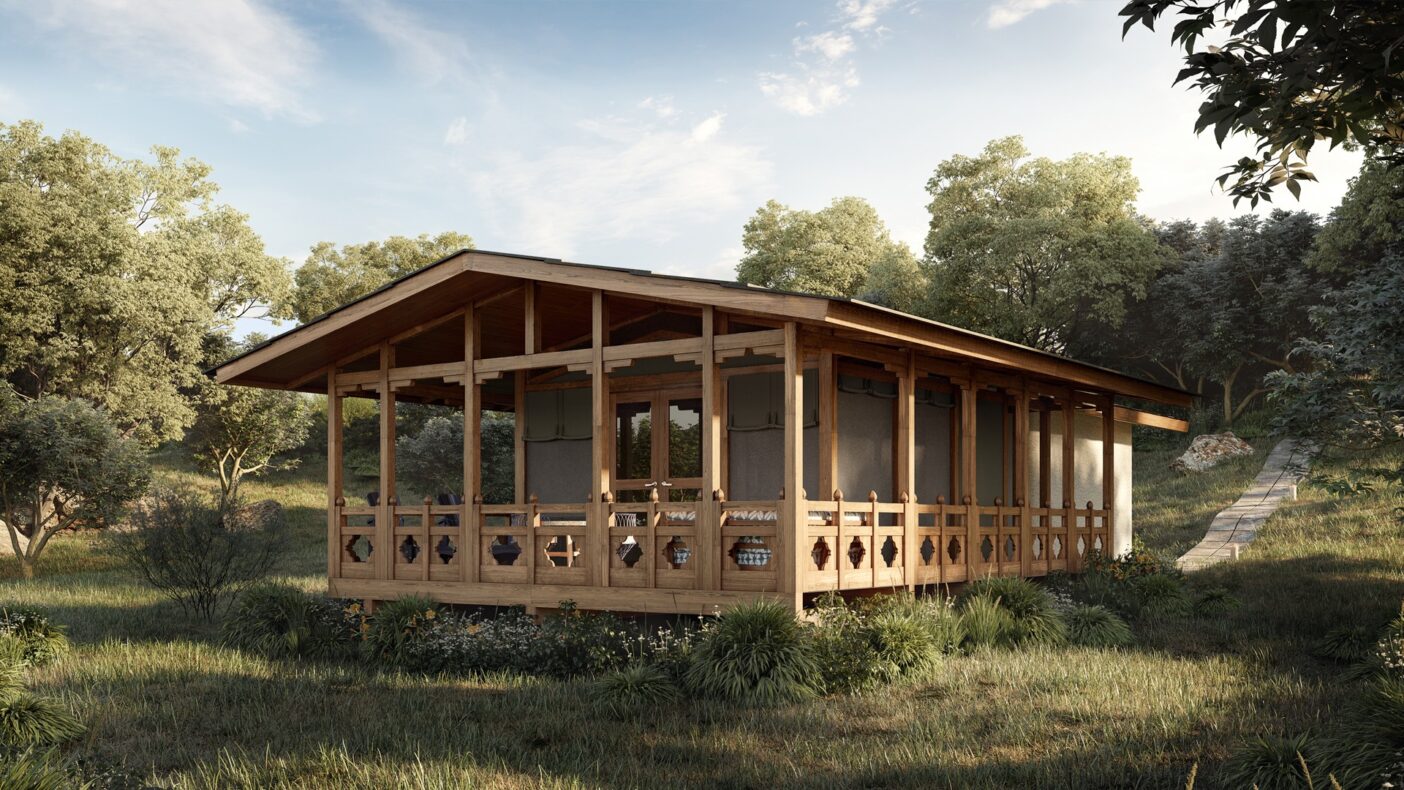 &Beyond Punakha River Lodge,Bhutan,exterieur