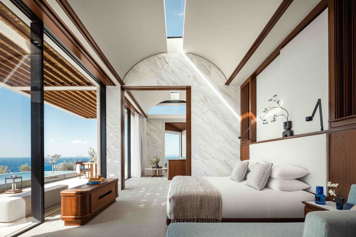 Kéa Island bedroom