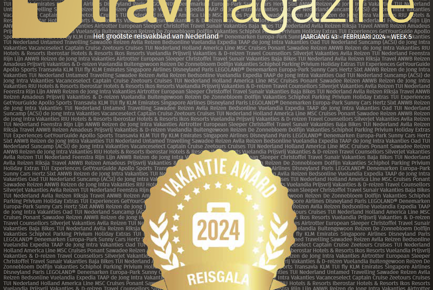 Cover TravMag 2024/week 5; Vakantie awards