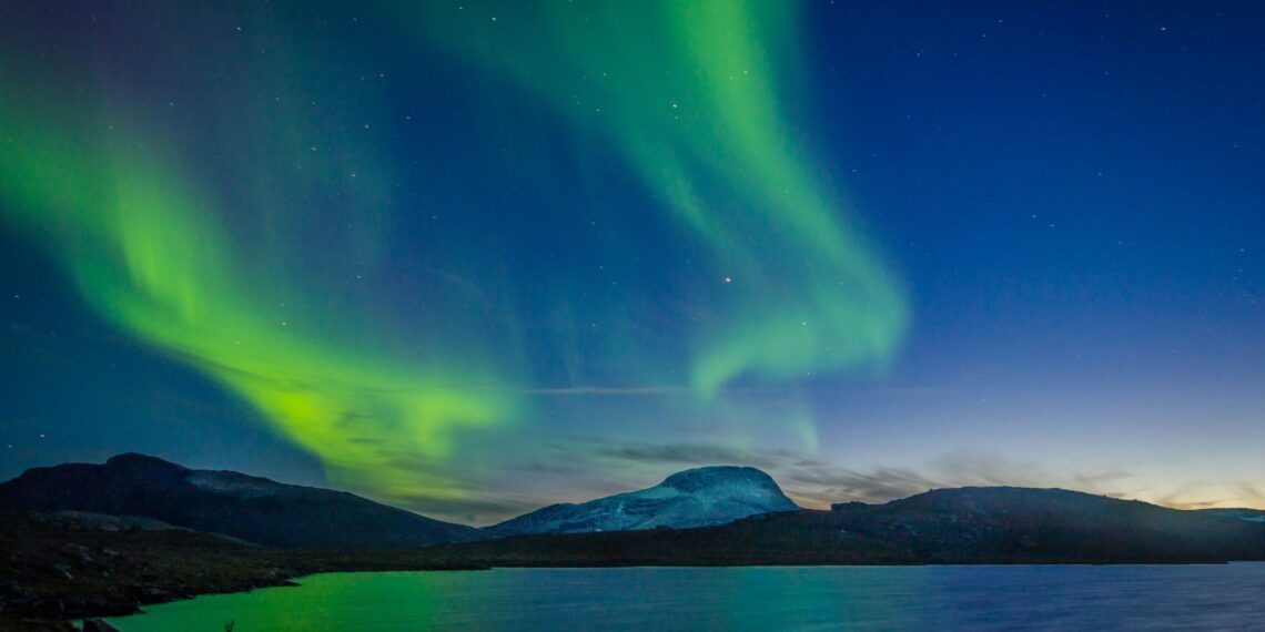 Noorderlicht Zweeds-Lapland,Zweden,Abisko