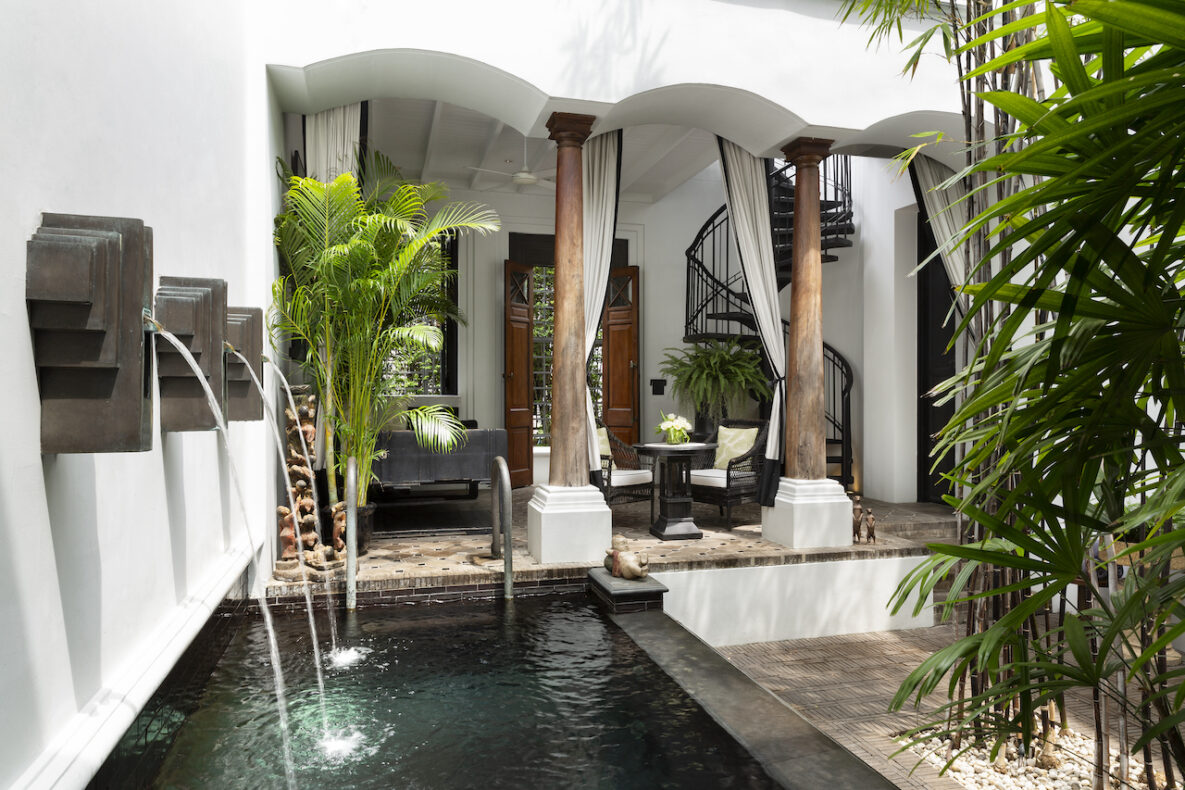 The Siam,Thailand,poolvilla courtyard
