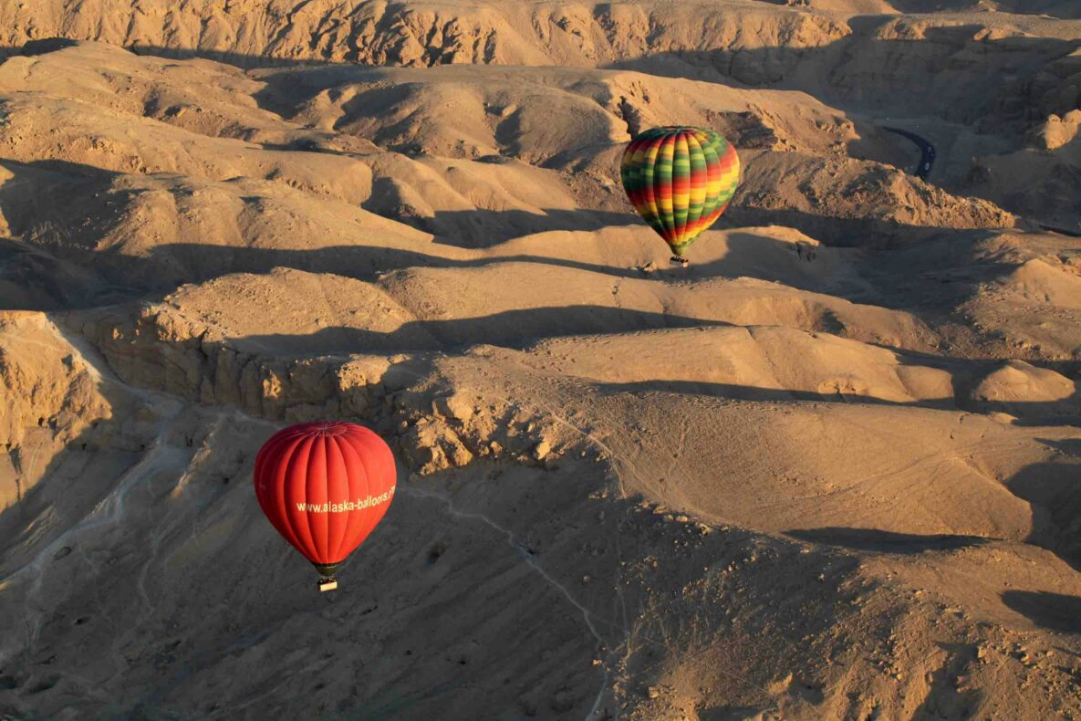 Familiereis naar het Oude Egypte,Egypte,ballonaart Luxor