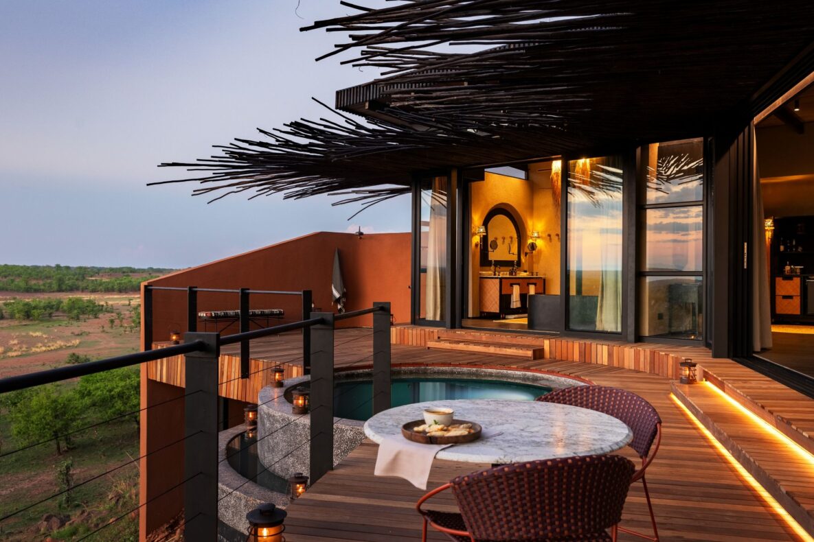 Chinchele Presidential,Zambia,Vista Suite buitenkant