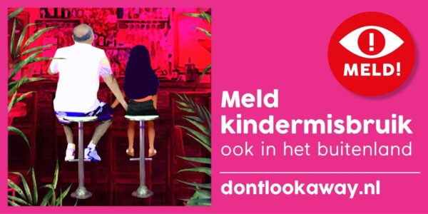 Meld kindermisbruik, ook in het buitenland