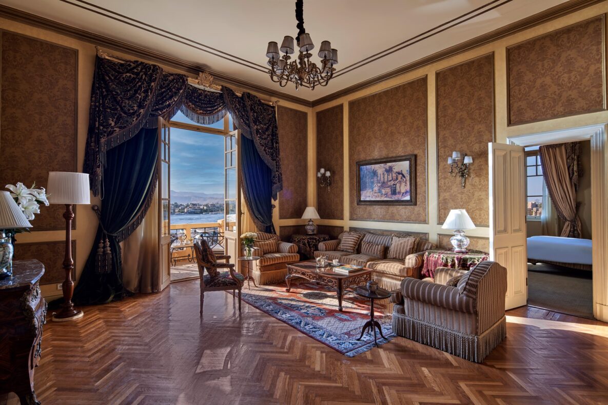 Sofitel Winter Palace Luxor,Egypte,,suite met uitzicht