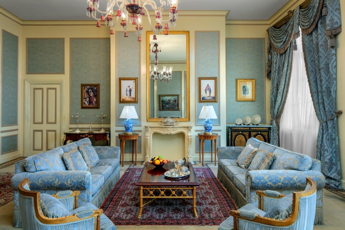 Sofitel Winter Palace Luxor,Egypte,zithoek