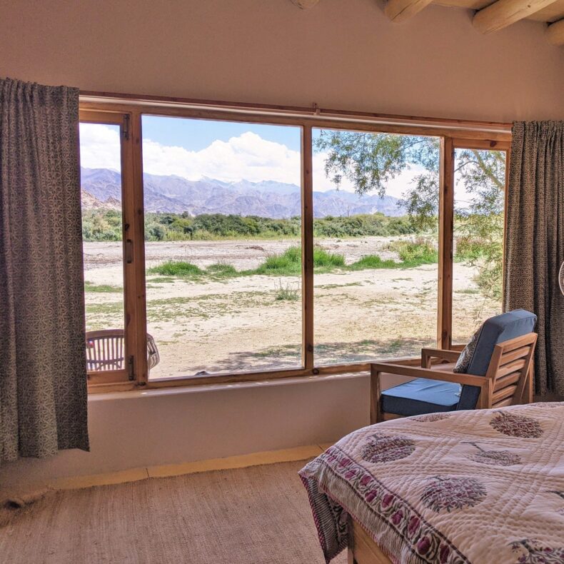 Indus River Camp,India,uitzicht