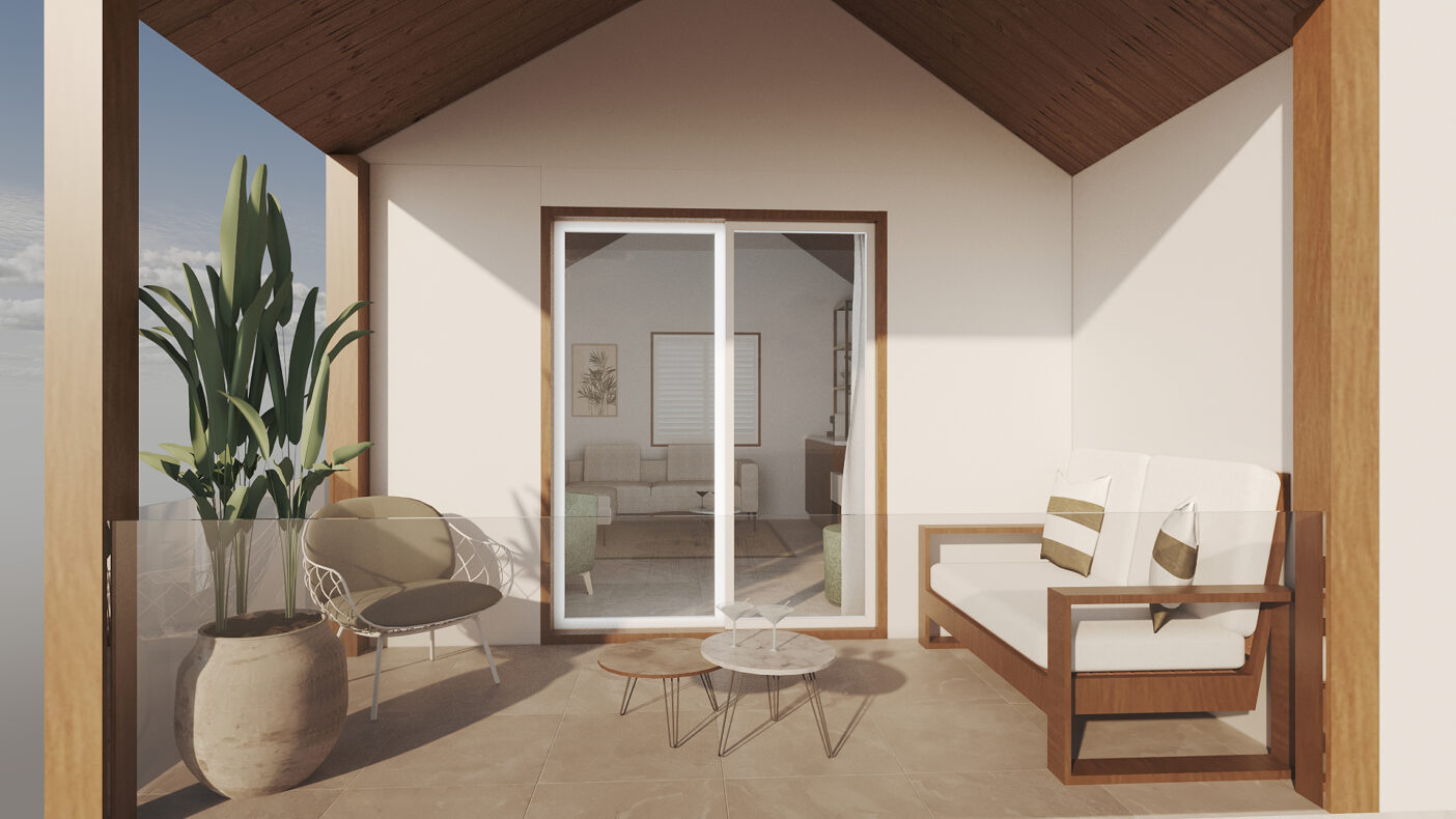 Scenery Hotel,Saba,balkon