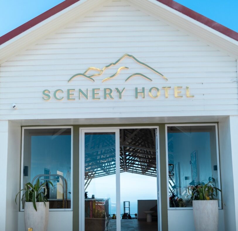 Scenery Hotel,Saba,gevel