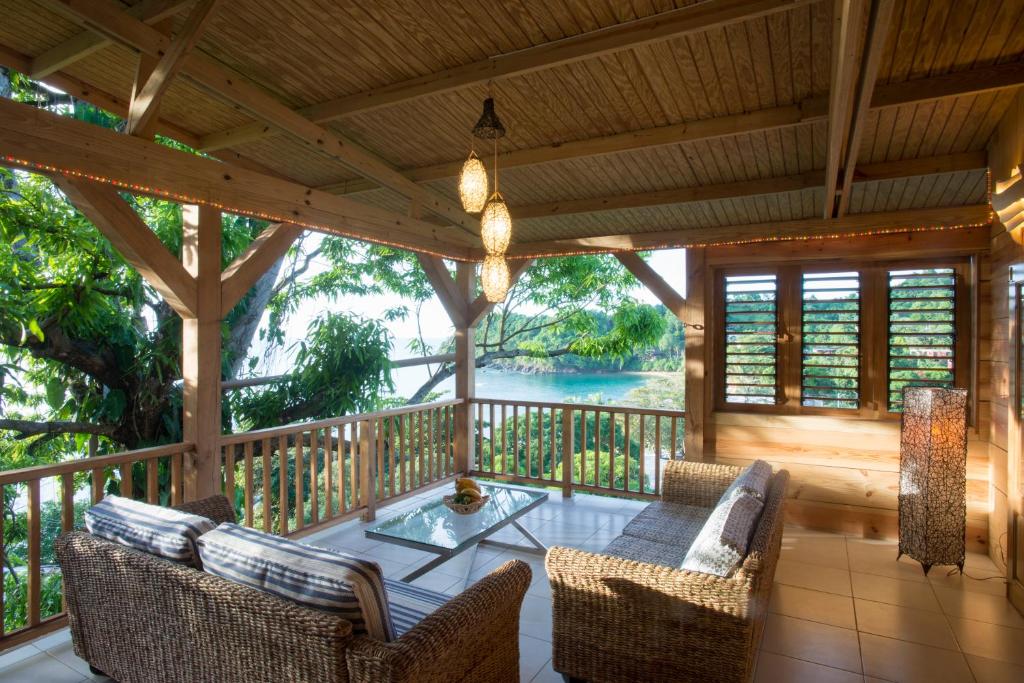 Castara Retreats,Tobago,veranda