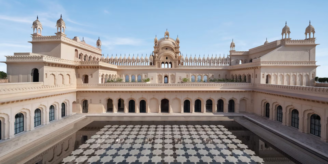 The Oberoi Rajgarh Palace,india,binnenplaats