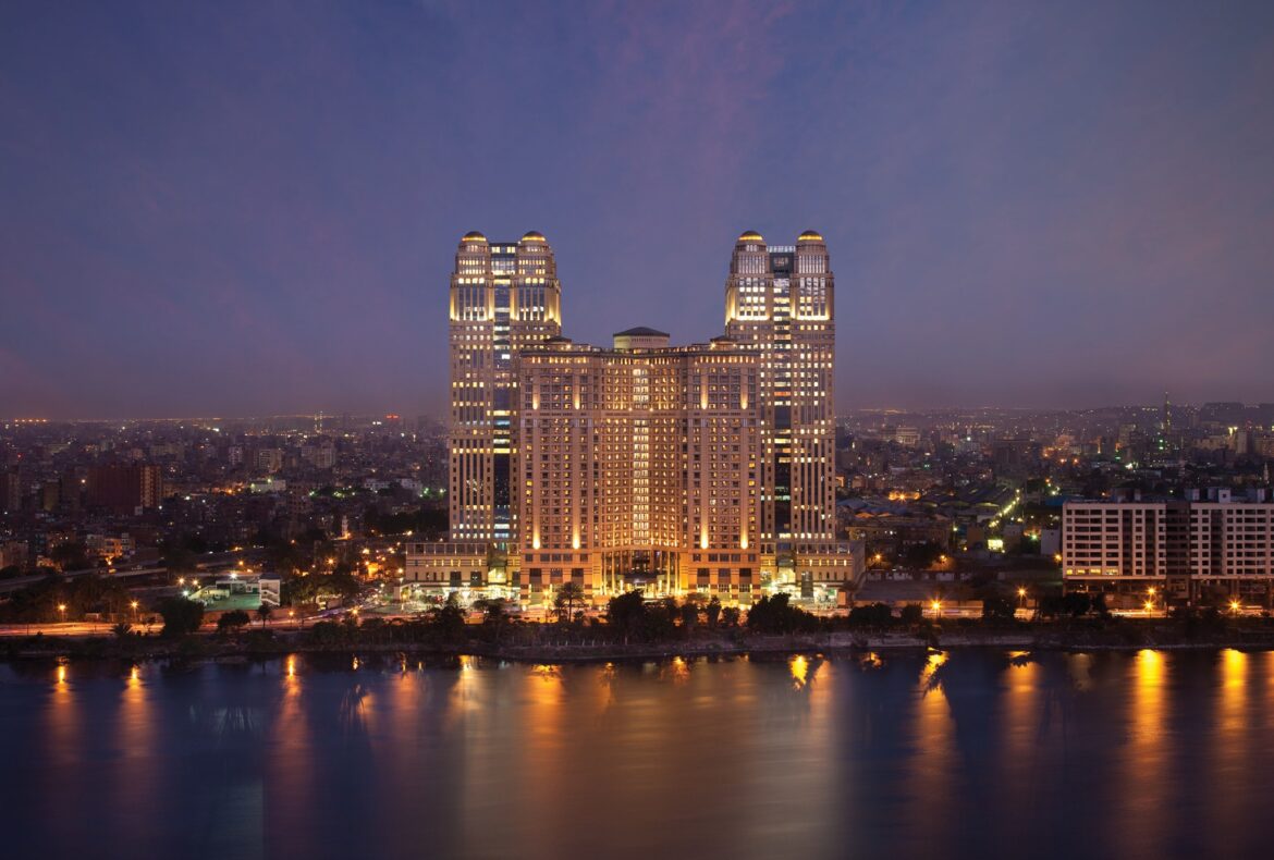 Fairmont Nile City,Egypte,exterieur