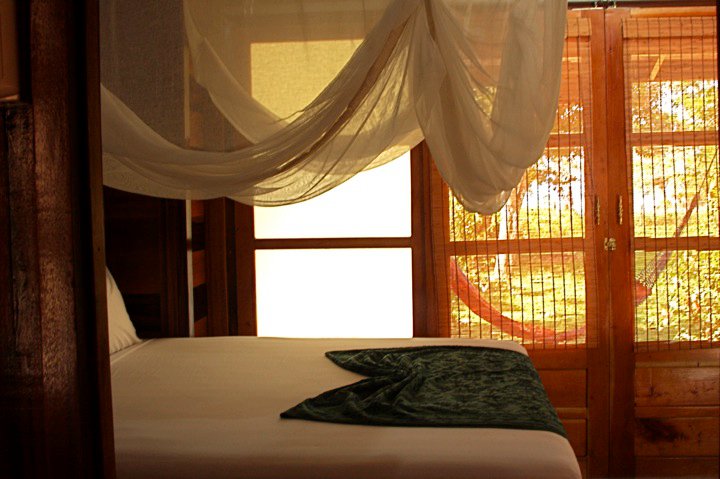 Acajou,Trinidad en Tobago,bed met hangmat