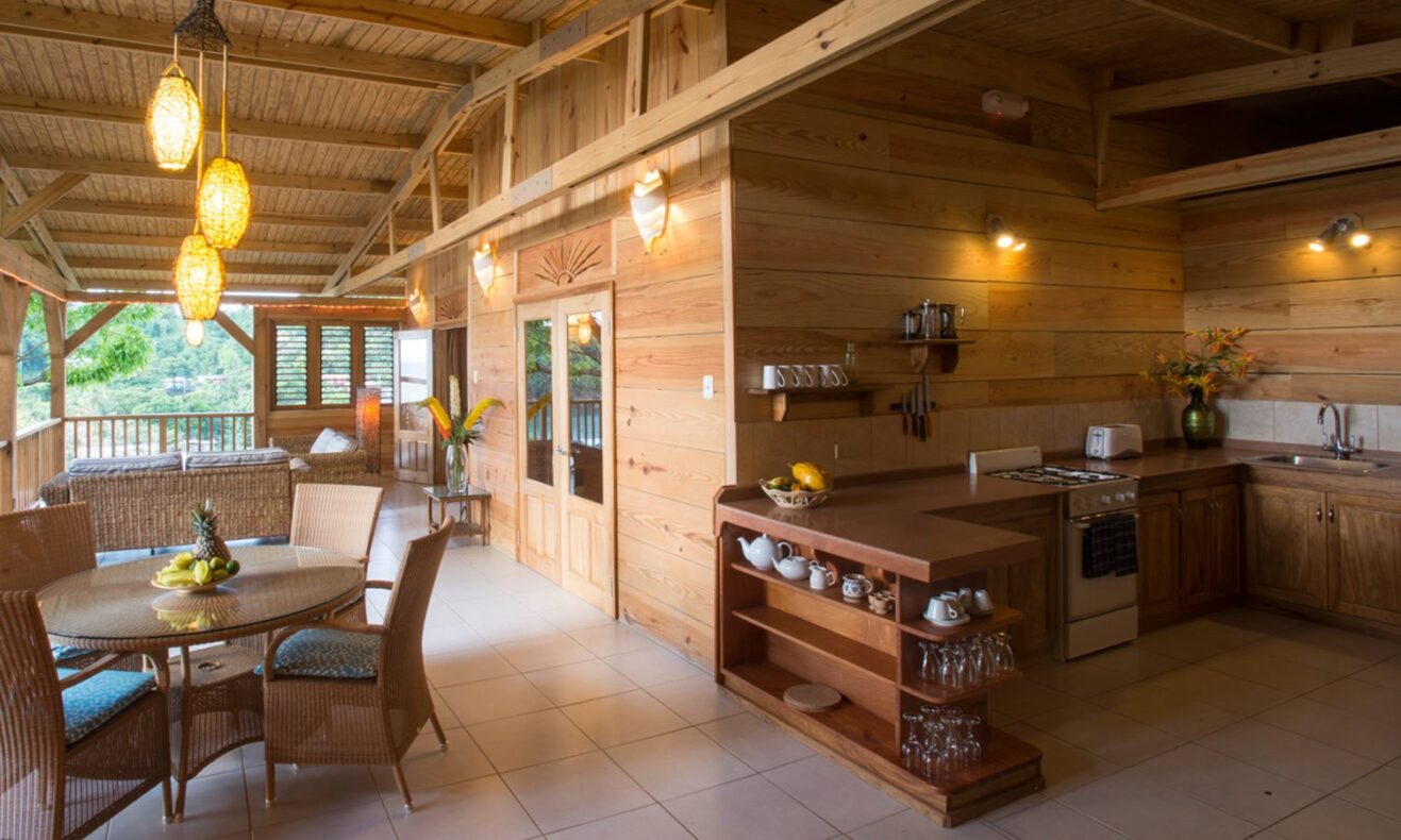 Castara Retreats,Tobago,keuken