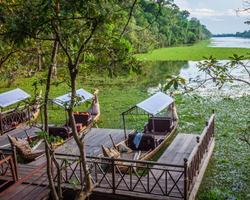 Shinta Mani Angkor,Cambodja,boten