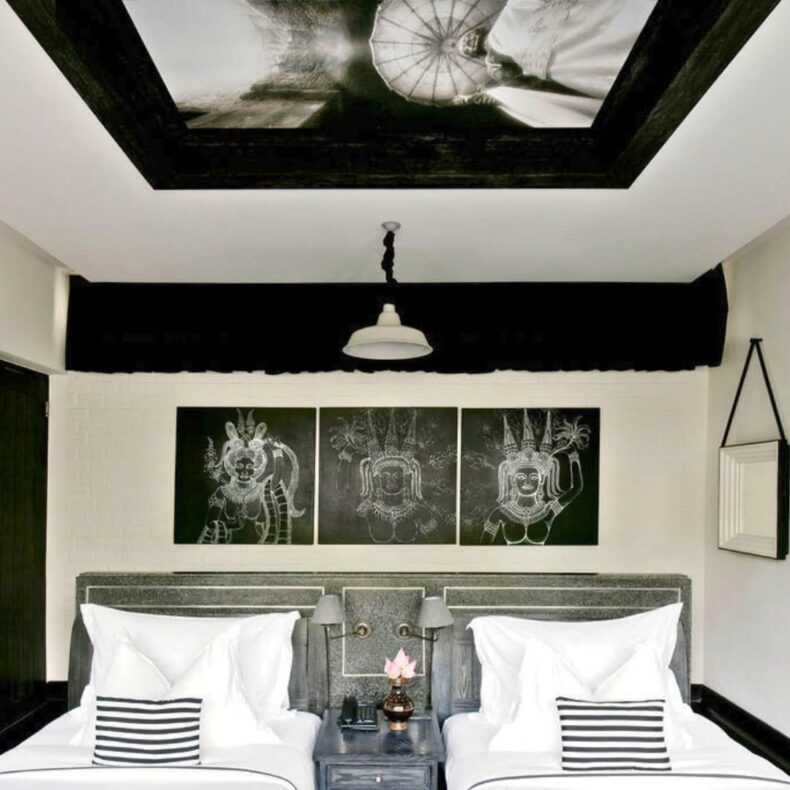 Shinta Mani Angkor,Cambodja,slaapkamer