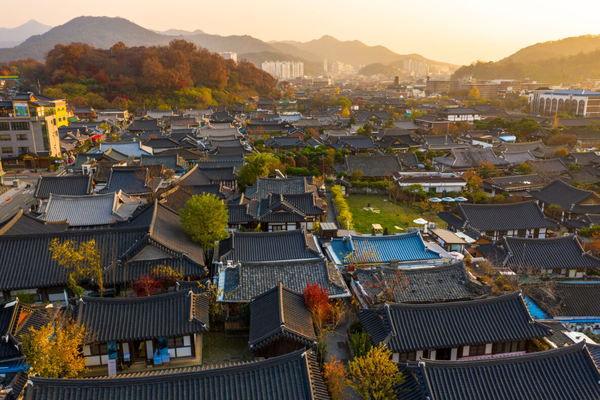 Jeonju Hanok-village - Zuid-Korea
