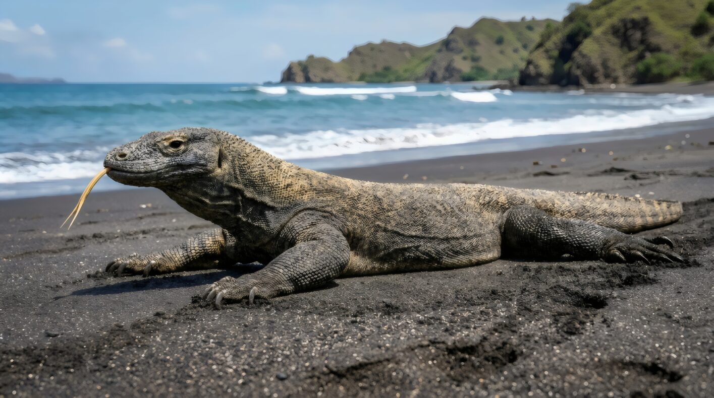 Klantervaring Maaike en familie,Indonesië,komodovaraan Komodo NP
