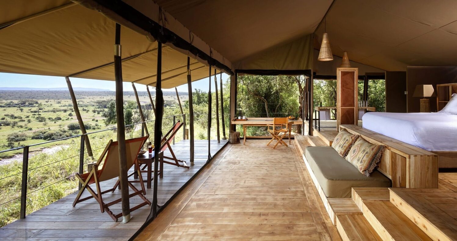 Saruni Eagle View,Kenia,tent interieur