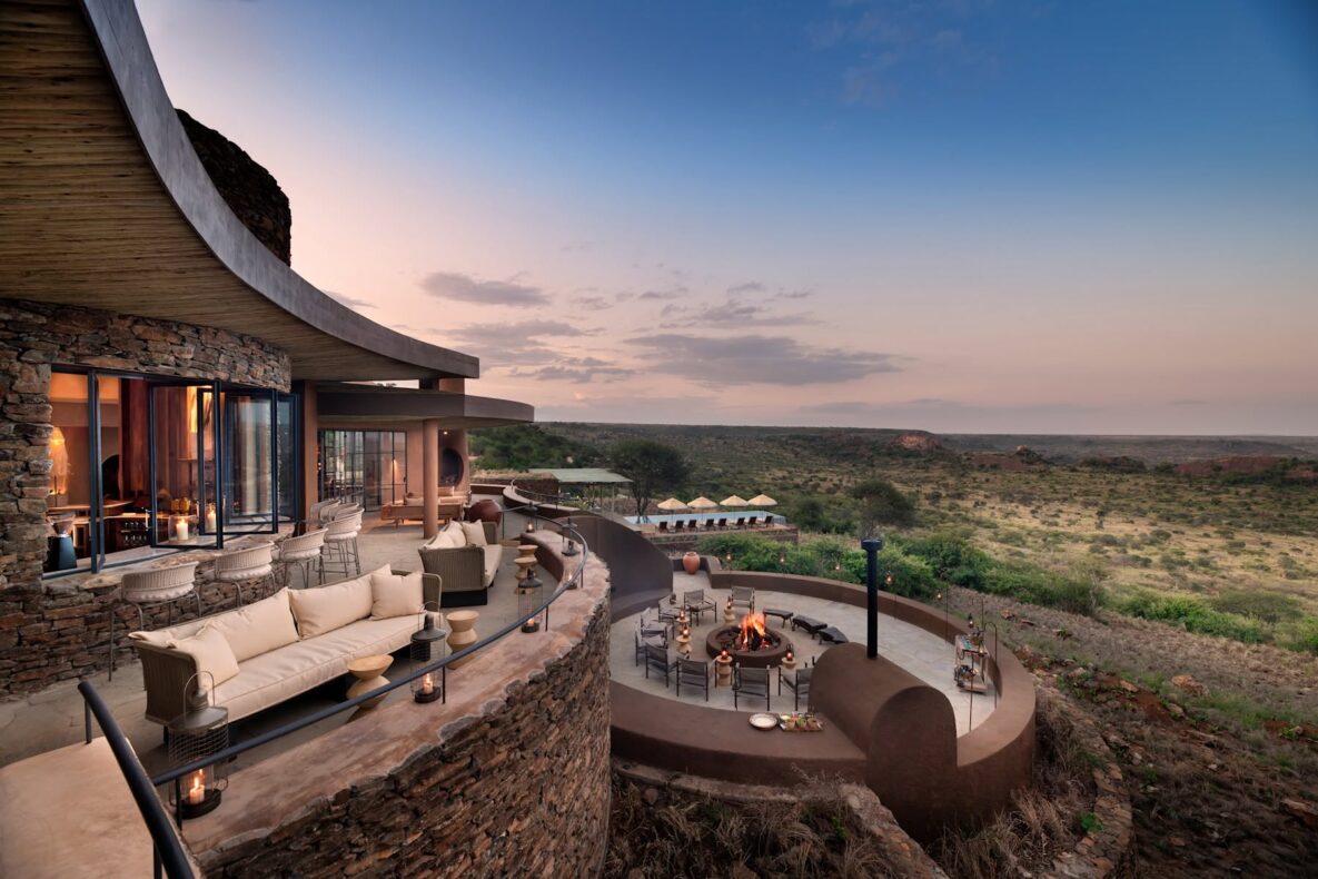 &Beyond Suyian Lodge,Kenia,uitzicht